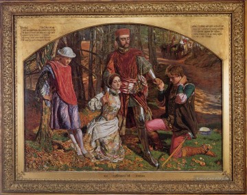  rote Kunst - Valentine Sylvia von Proteus britischen William Holman Hunt Rettung